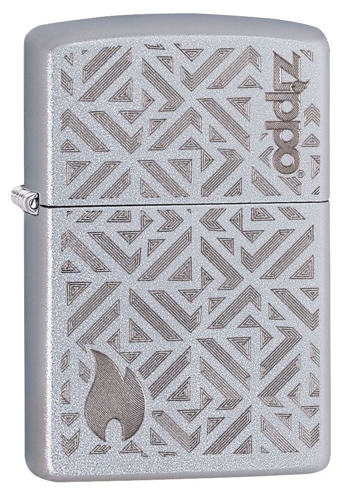 Zippo Geometric Design
