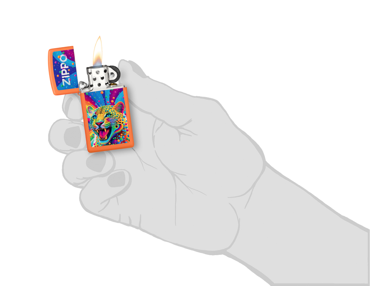 Leopard Zippo Design