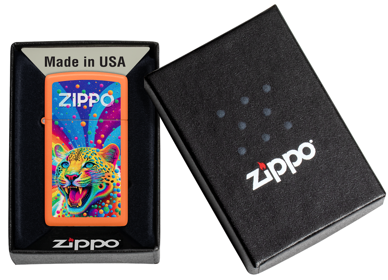 Leopard Zippo Design