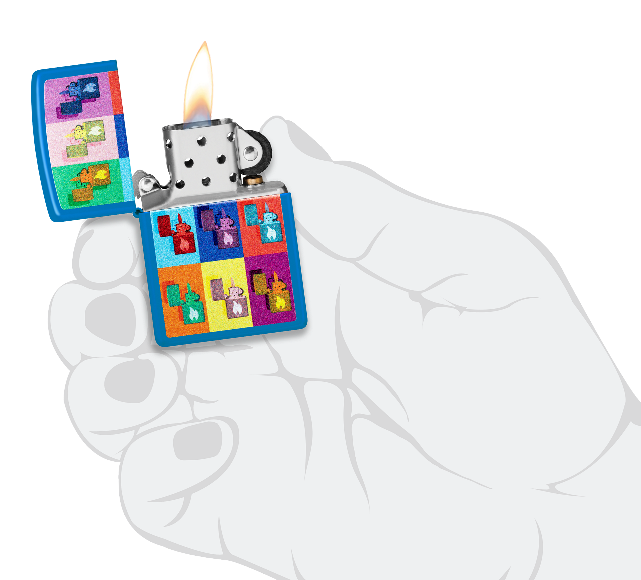 Pop Art Zippo Design