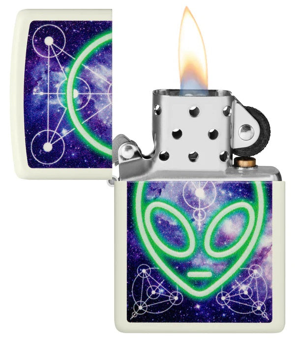 Glowing Alien Design