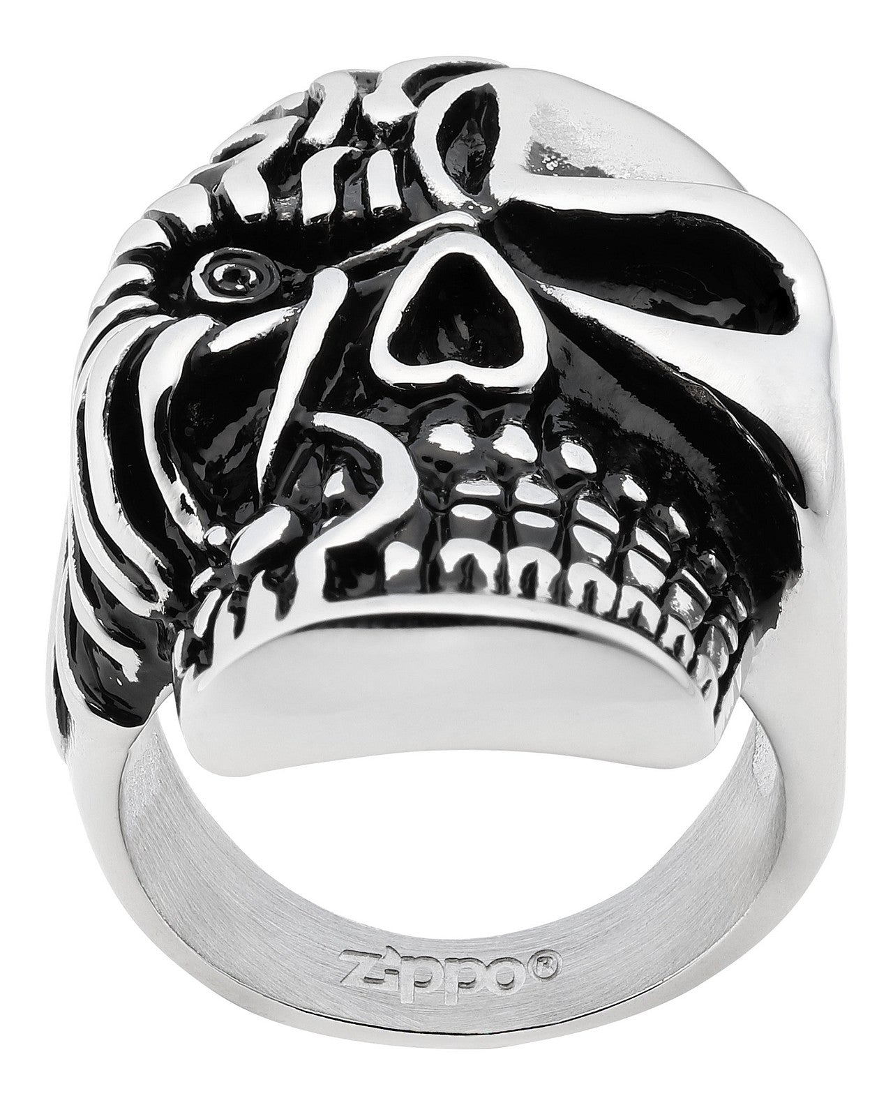 Stainless Steel Skull Ring