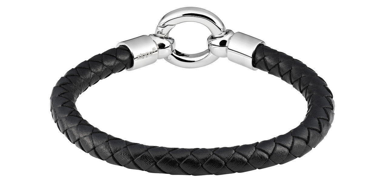 Leather Bracelet with Big O Ring