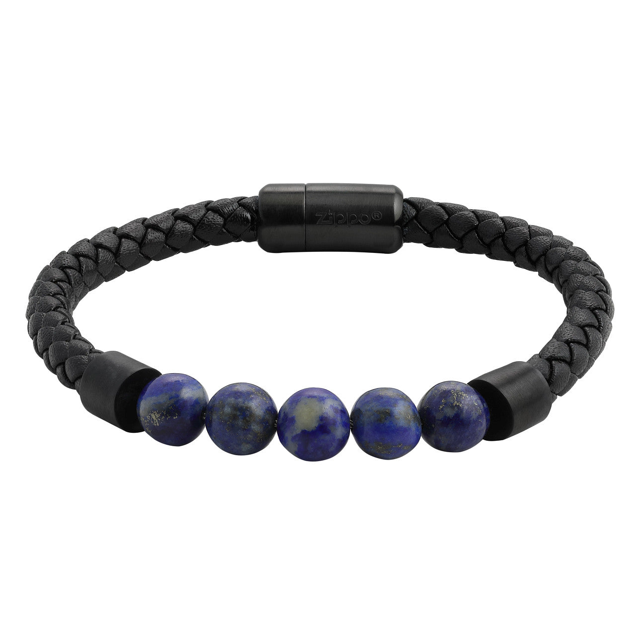 Leather Bracelet with Charms