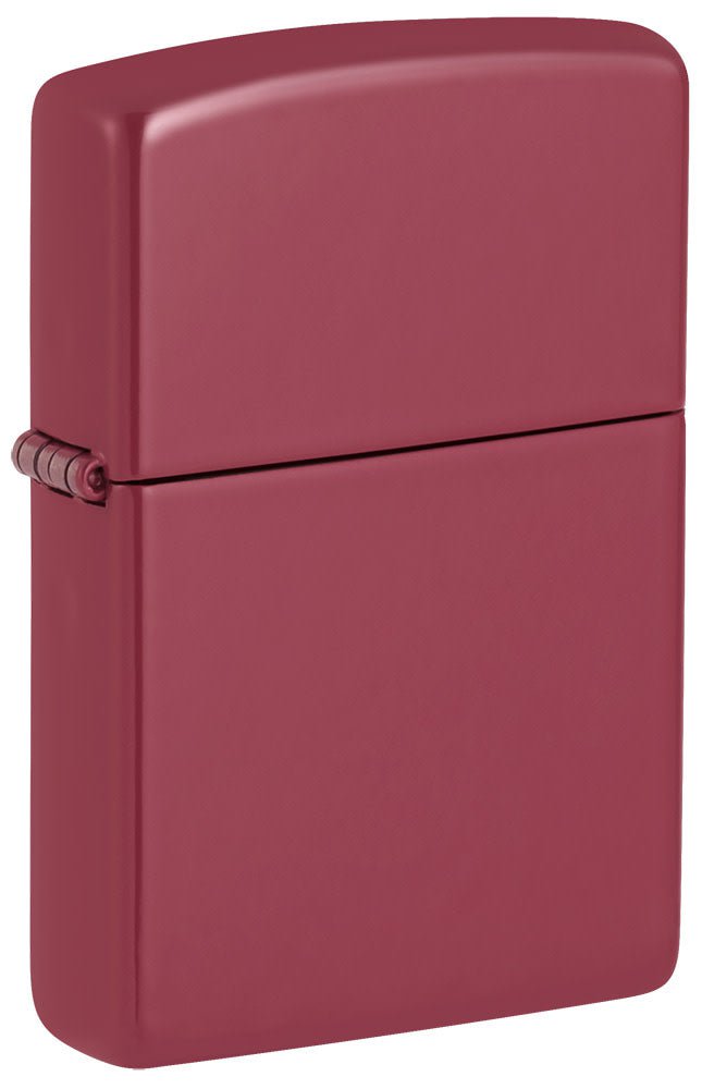 Front shot of Classic Brick Windproof Lighter standing at a 3/4 angle.