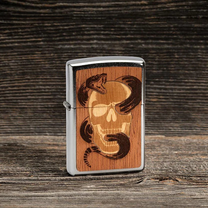 WOODCHUCK USA Skull & Snake Emblem