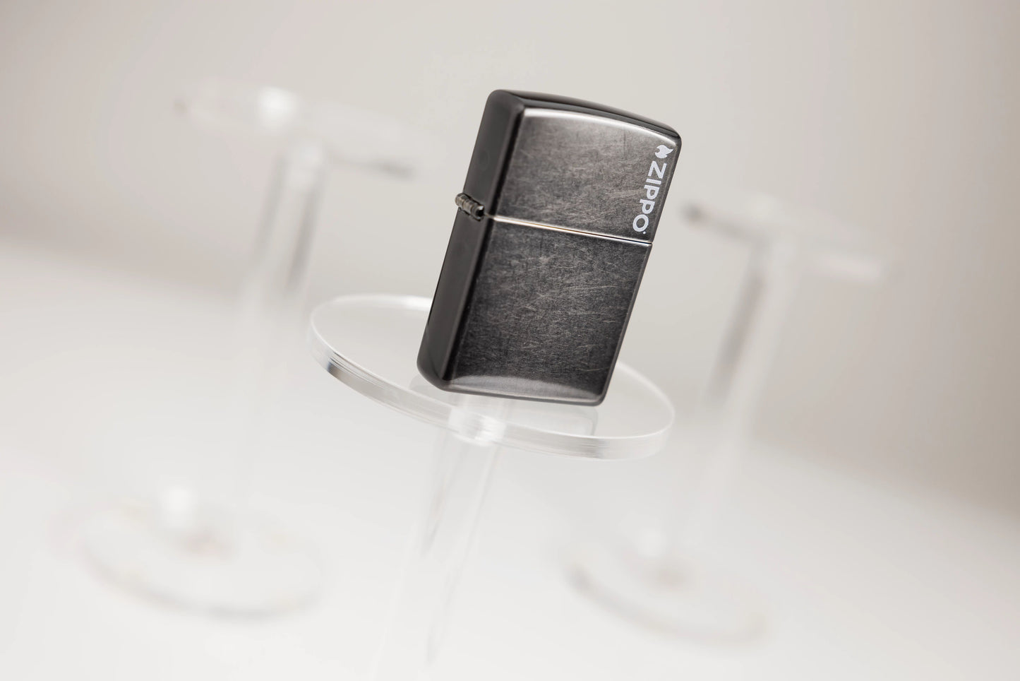 Classic Grey Zippo Logo