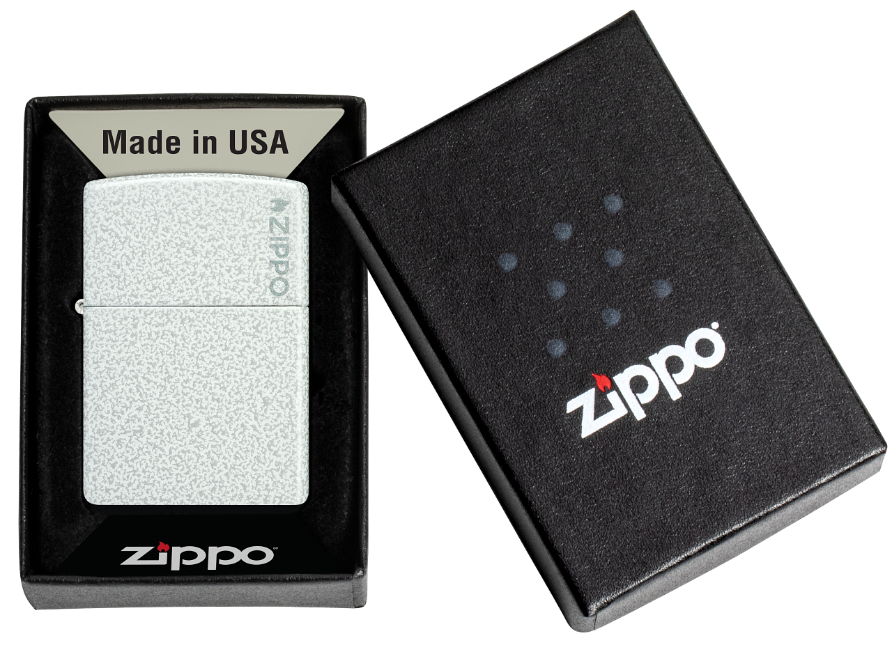 Classic Glacier Zippo Logo