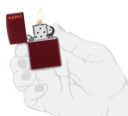 Classic Merlot Zippo Logo