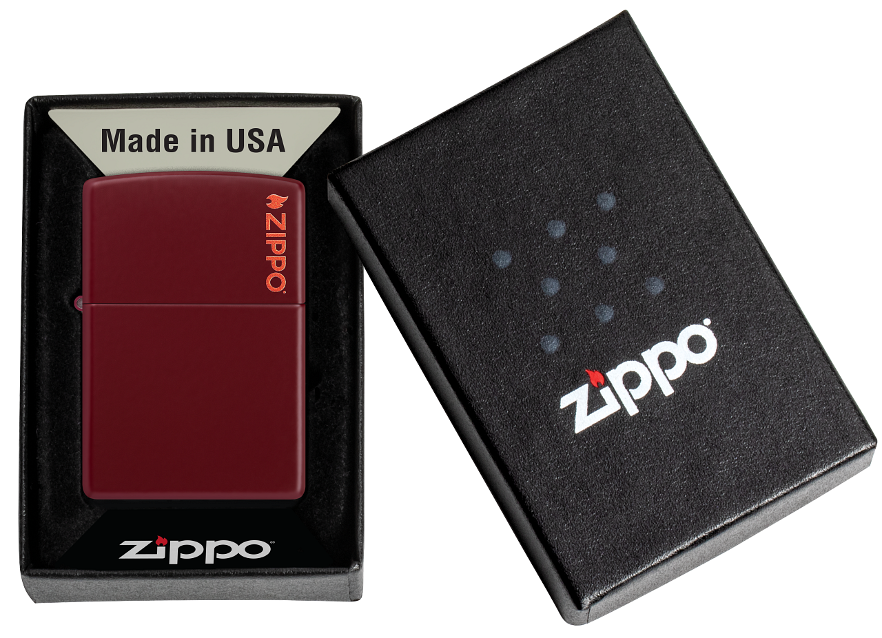 Classic Merlot Zippo Logo