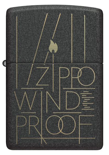 Line Art Zippo Design