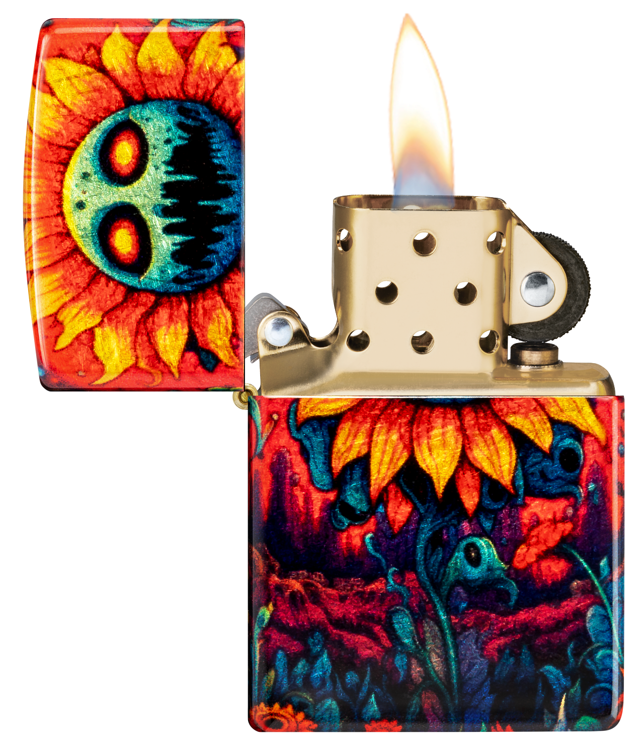 Spooky Sunflower Design