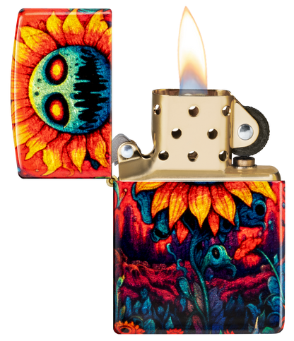 Spooky Sunflower Design