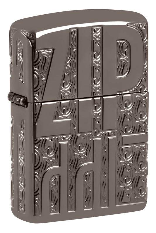 Reverse Carve Zippo Design