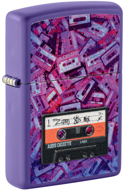 Zippo Cassette Tape Design