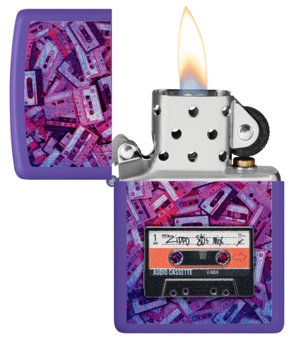 Zippo Cassette Tape Design