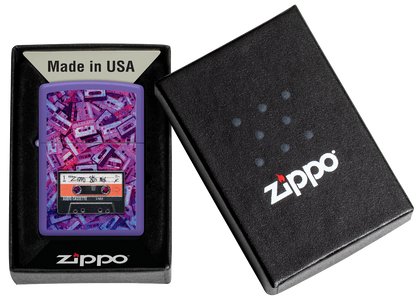 Zippo Cassette Tape Design