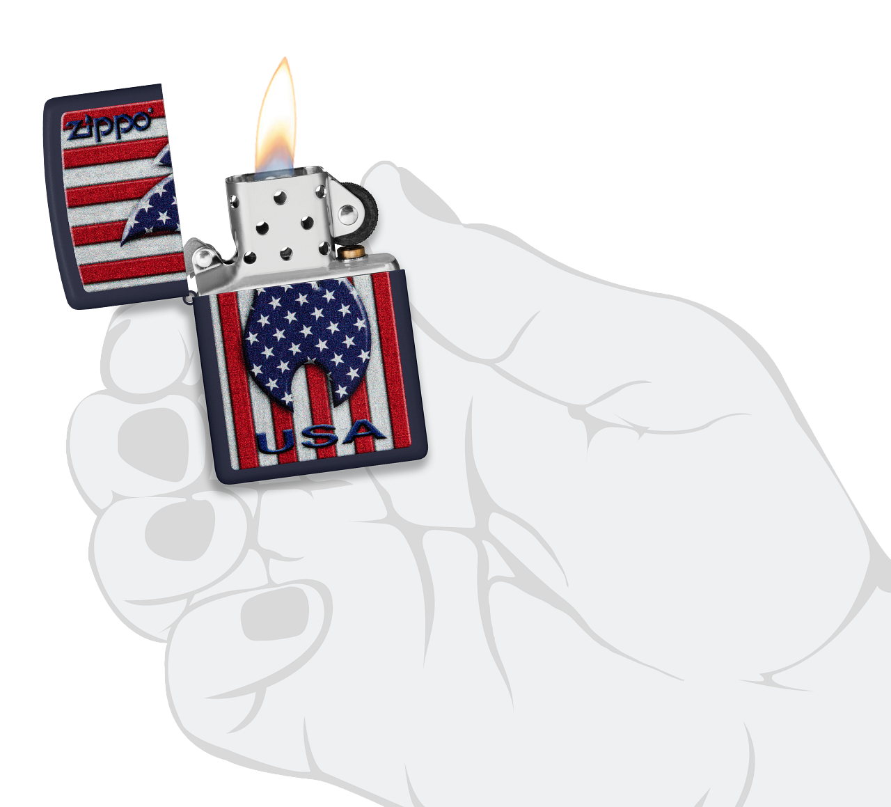 Patriotic Flame Design