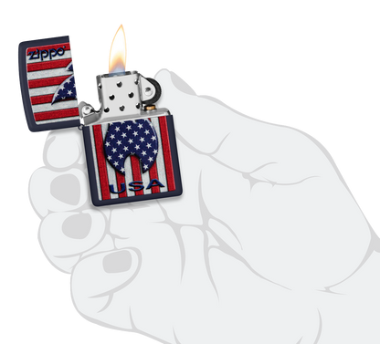 Patriotic Flame Design