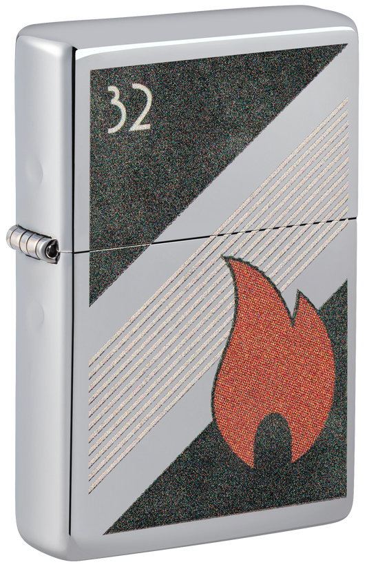 Zippo 32 Flame Design