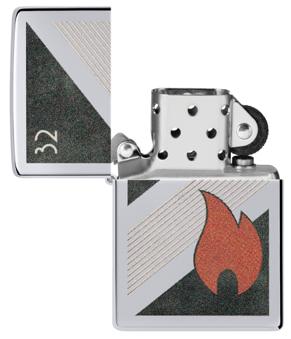 Zippo 32 Flame Design