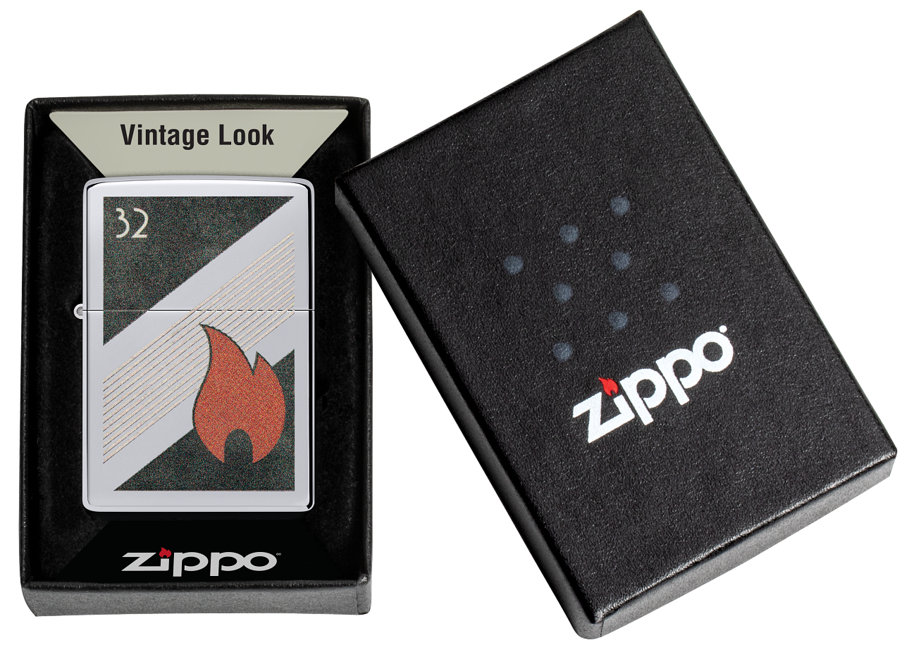 Zippo 32 Flame Design