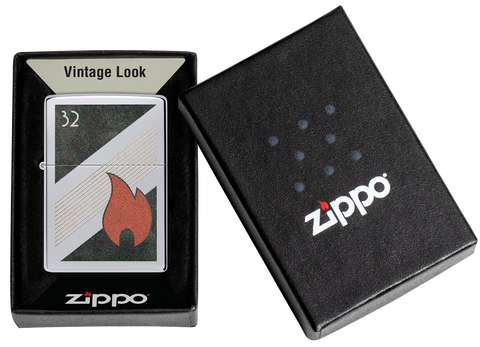 Zippo 32 Flame Design