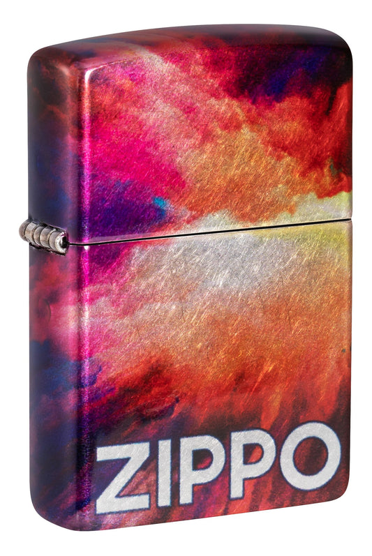 Tie Dye Zippo Design