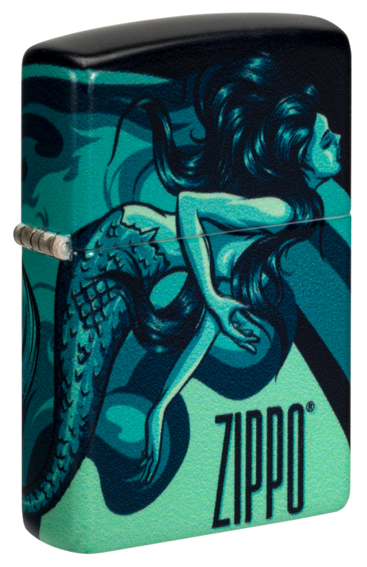 Mermaid Zippo Design