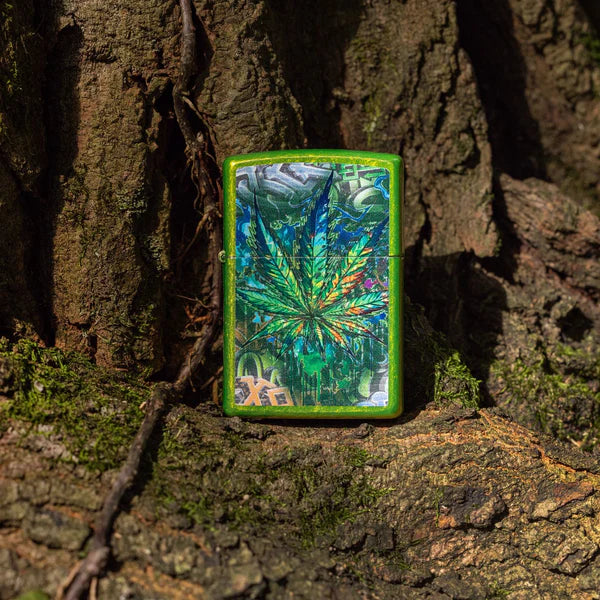 Graffiti Leaf Design