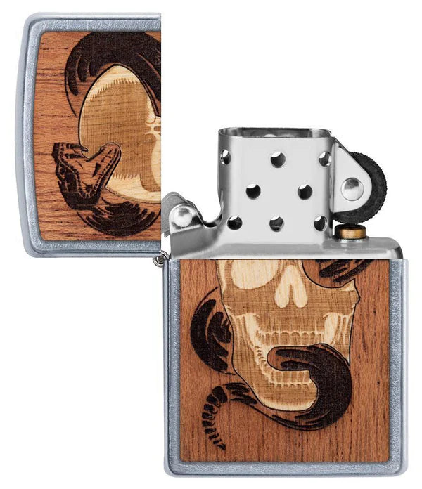 WOODCHUCK USA Skull & Snake Emblem