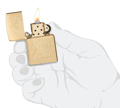 Zippo Swirling Filigree Design