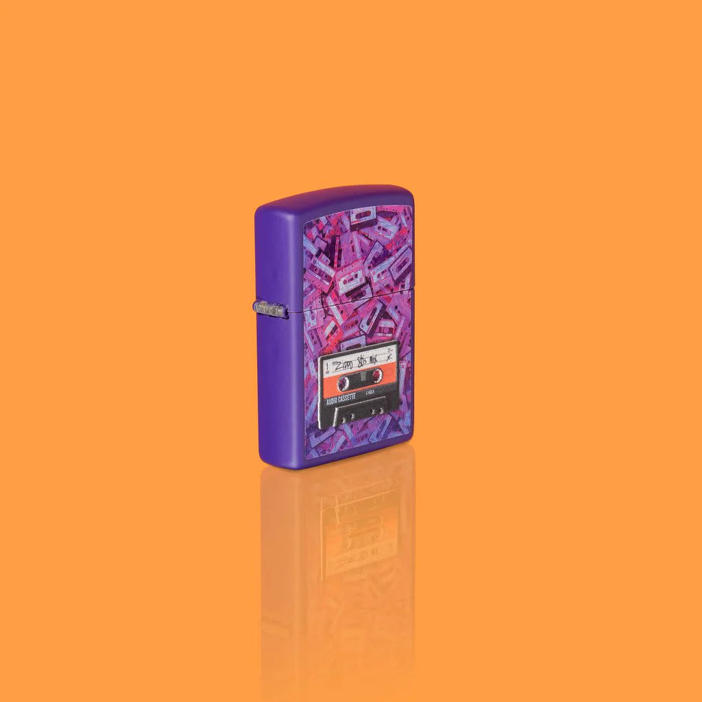 Zippo Cassette Tape Design