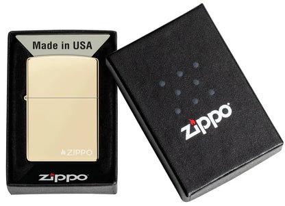 Classic Champagne Zippo Logo