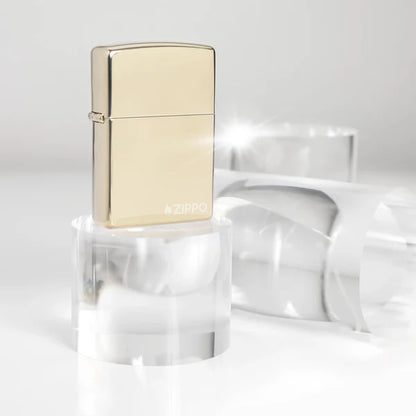Classic Champagne Zippo Logo