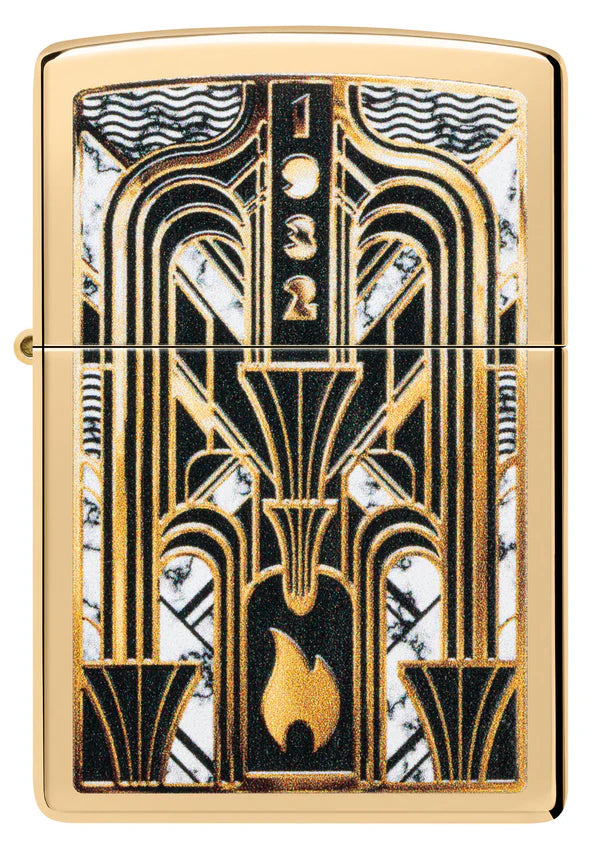Art Deco Flame Design