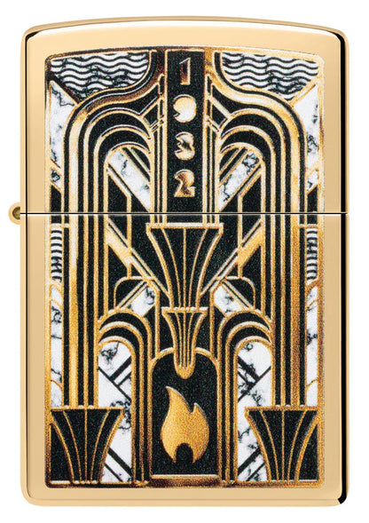 Art Deco Flame Design