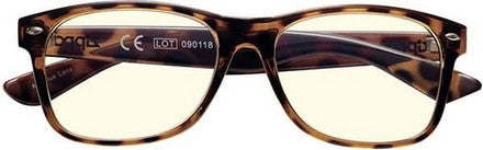 Dark Brown Tortoiseshell Blue Light Filter Readers