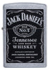 Front view of the Jack Daniel's Tennessee Whiskey Street Chrome Design