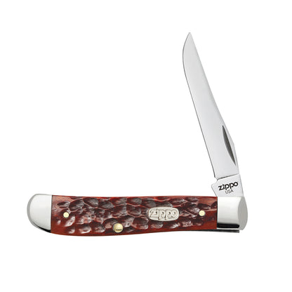 Chestnut Bone Standard Jigged Mini Trapper Knife