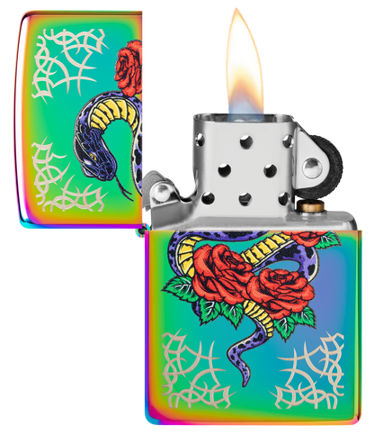 Rose Snake Design