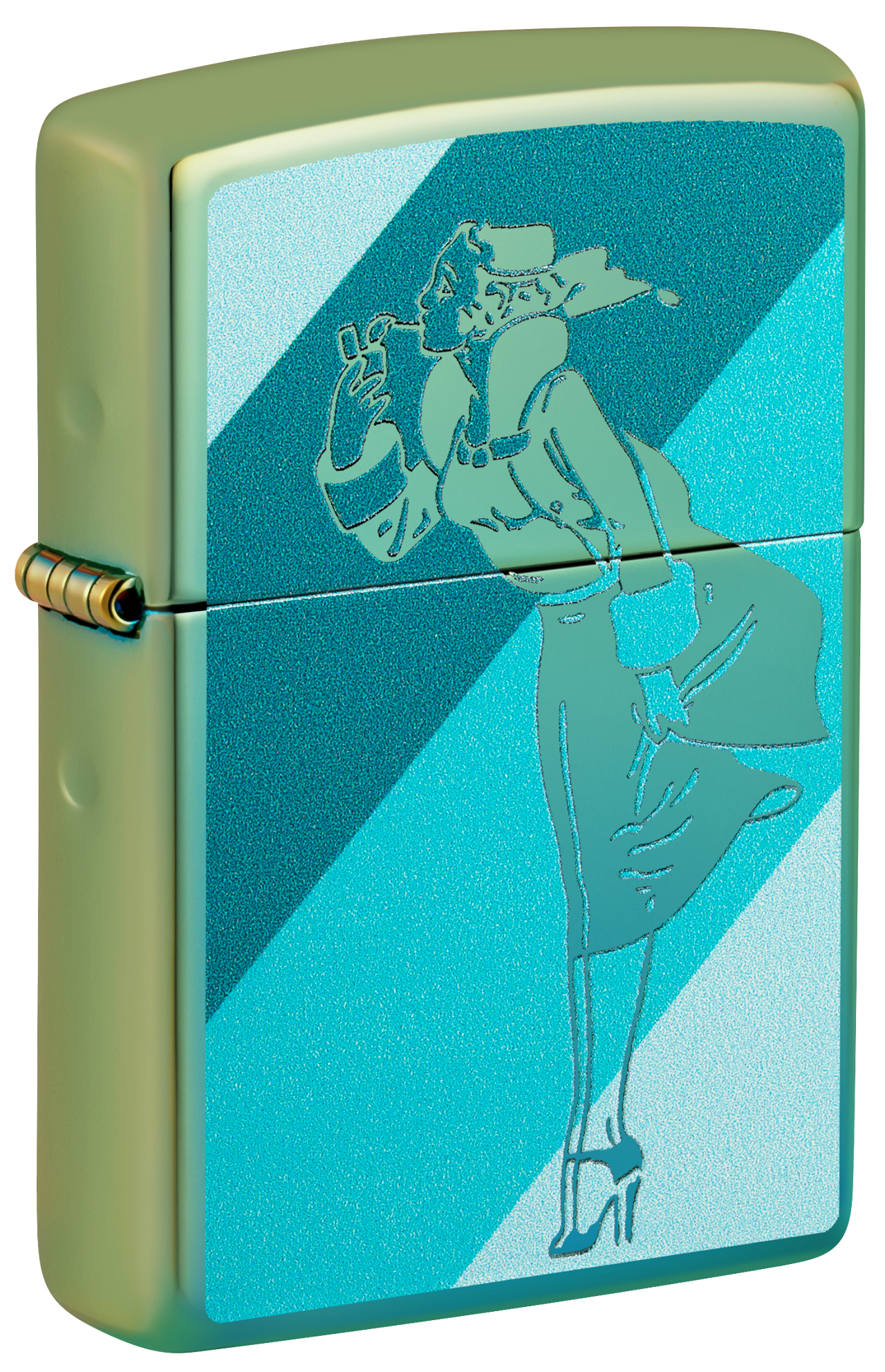 Teal Windy Design
