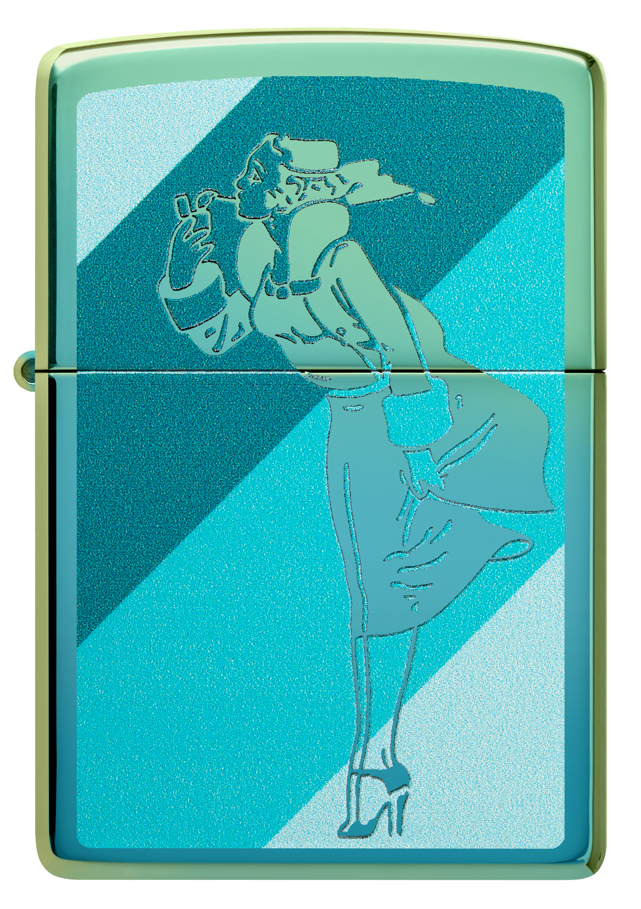 Teal Windy Design