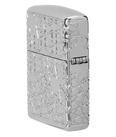Side view of the Star Pattern Lighter
