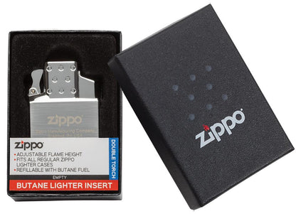 Double Torch Butane Lighter Insert packaging