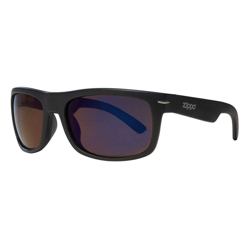 Classic Blue Flash Lens Sunglasses