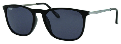 Black Sunglasses with Metal Temple