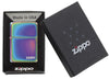 Classic Multi Color Zippo Logo Windproof Lighter in its packaging