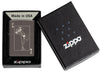 Windy Design Card Black Ice® Windproof Lighter in its packaging.