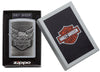 Harley-Davidson Eagle Emblem Street Chrome Windproof Lighter in packaging
